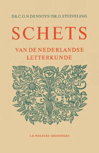 inleiding tot de nederlandse letterkunde schets van de geschiedenis Kindle Editon