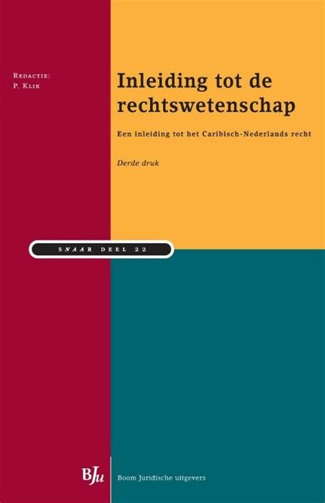 inleiding tot de rechtswetenschap PDF