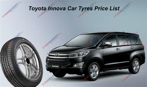 innova crysta tyre size 17