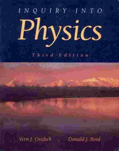 inquiry into physics 7th edition by ostdiek and board Reader