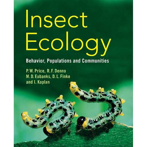 insect ecology behavior populations and communities Kindle Editon