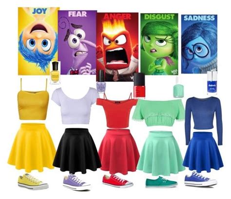 inside out 2 inspired outfits