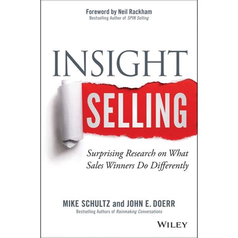 insight selling surprising research on what sales winners do differently PDF