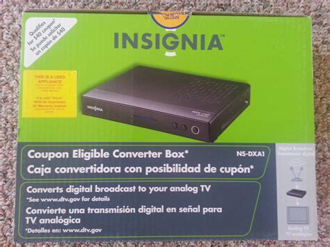 insignia tv converter box manual Reader