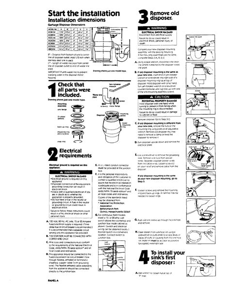 insinkerator problems user guide PDF