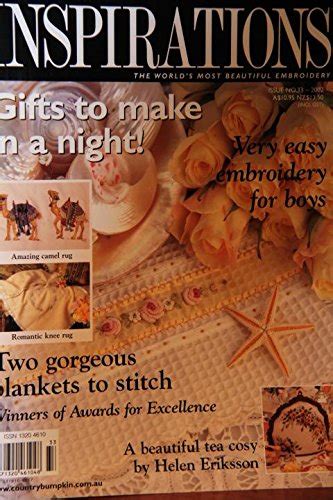 inspirations the worlds most beautiful embroidery issue no 2 1994 Kindle Editon