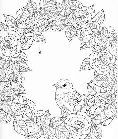 inspired by nature an adult coloring book Epub