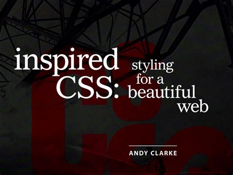 inspired css styling for a beautiful web dvd Epub