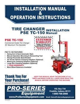 installation manual operation instructions Doc