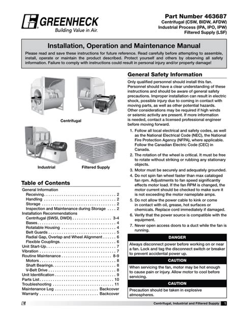 installation operation and service manual Kindle Editon