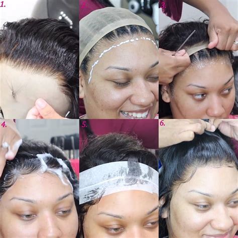 installing lace frontal wig