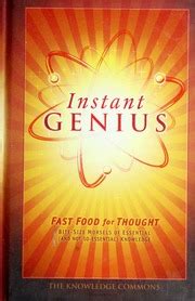 instant genius fast food for thought PDF