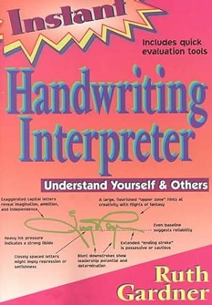 instant handwriting interpreter understand yourself and others Doc
