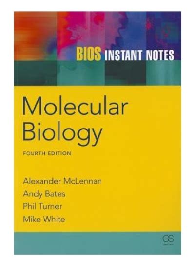 instant notes in molecular biology instant notes 2nd edition Reader