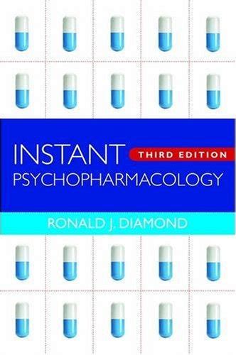 instant psychopharmacology third edition Kindle Editon