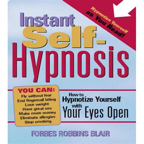 instant self hypnosis how to hypnotize yourself with your eyes open Kindle Editon