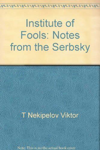 institute of fools notes from the serbsky PDF