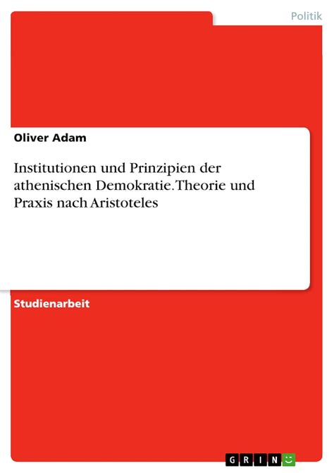 institutionen prinzipien athenischen demokratie aristoteles PDF
