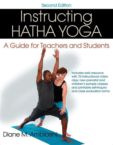 instructing hatha yoga diane ambrosini ebook PDF