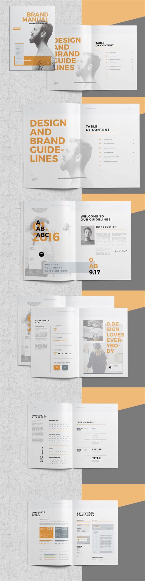 instruction manual template indesign Epub