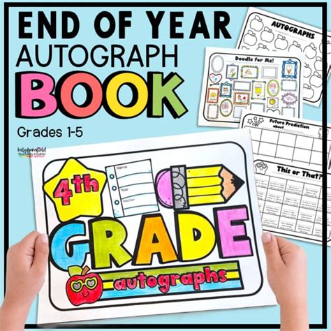 instructions for class autograph memory book Kindle Editon