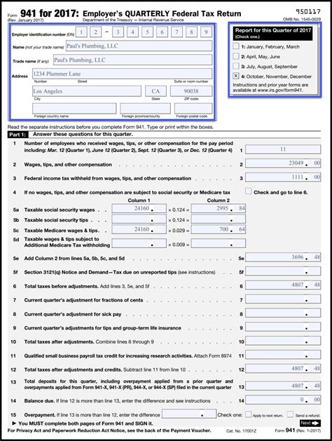 instructions for form 941