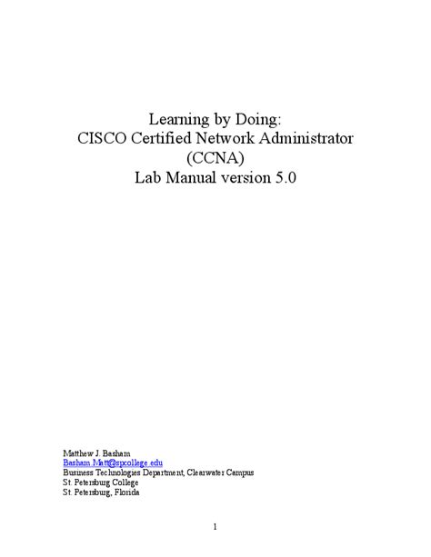 instructor manual lab ccna 4 v5 Reader