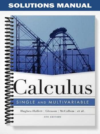 instructor solution manual for multivariable calculus 4th Doc