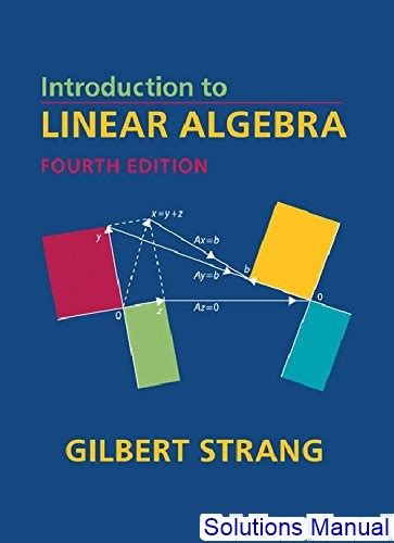 instructor solution manual introduction to linear algebra strang 4th edition Epub