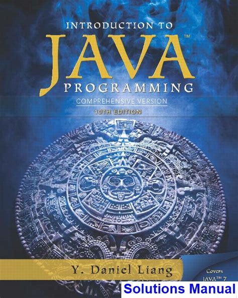 instructor solutions manual for introduction to java programming compre hensive 8 e Epub