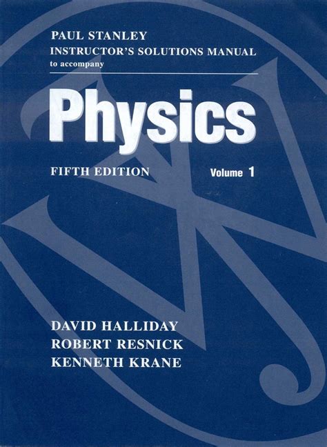 instructor solutions manual for physics by halliday Doc