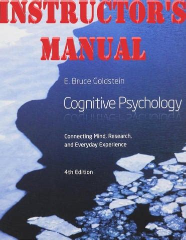 instructors manual for cognitive psychology Kindle Editon