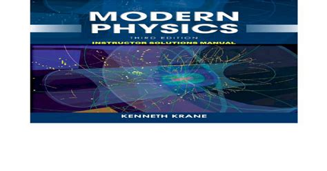 instructors manual krane modern physics pdf Epub