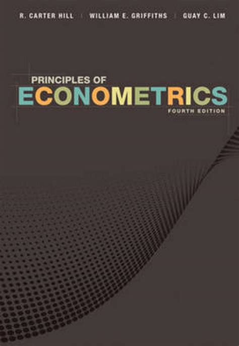 instructors manual principles of econometrics 4th edition Reader