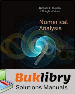 instructors solution manual for numerical analysis mathematics of Doc