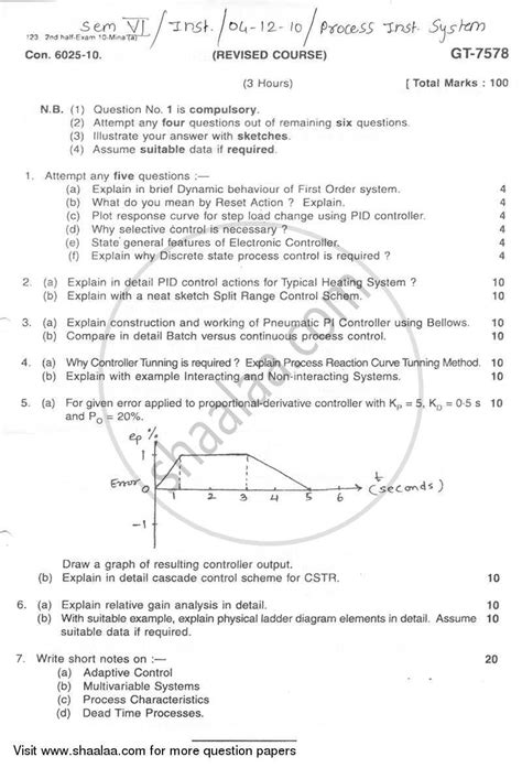 instrumentation technician 3rd year exam Epub