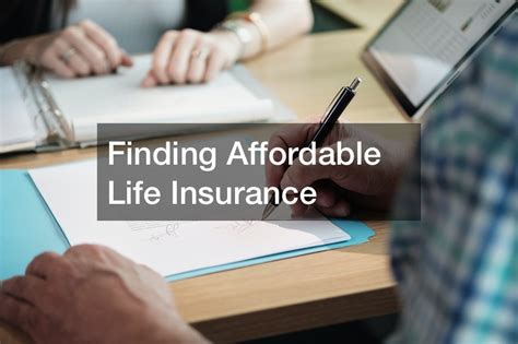 insurance life affordable