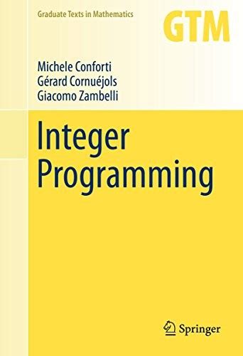 integer programming graduate texts in mathematics Reader