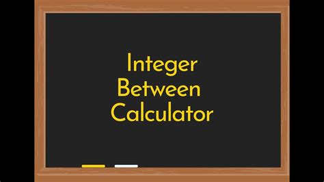 integers calc