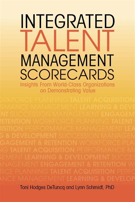 integrated talent management scorecards Doc