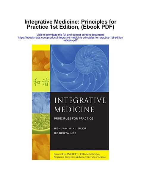 integrative medicine principles for practice Doc