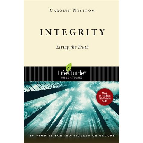 integrity living the truth lifeguide bible studies Epub