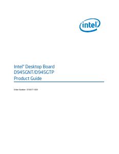 intel d945gnt motherboard specifications PDF