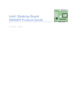 intel desktop board d845epi user guide Epub