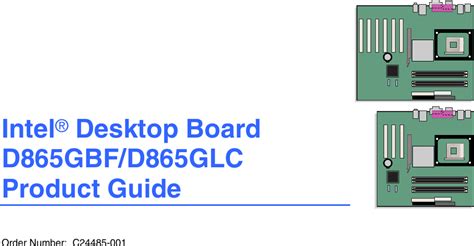 intel desktop board d865gbf manual PDF