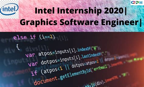 intel software engineering internship