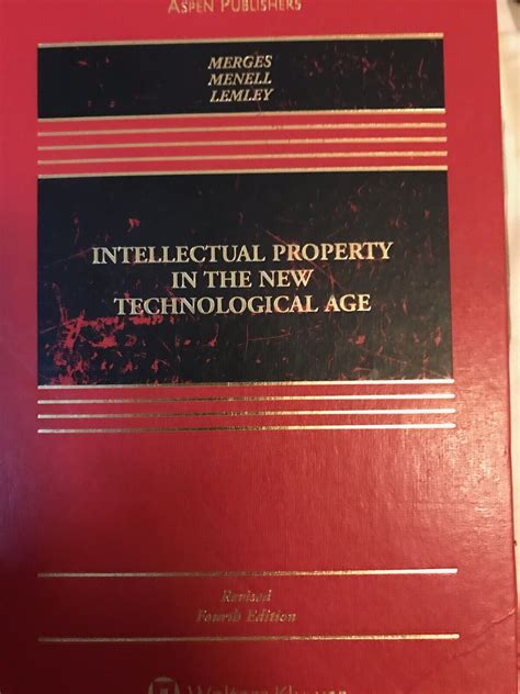 intellectual property in new technological age 4e revised Epub
