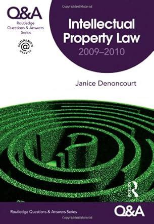 intellectual property law questions answers Kindle Editon