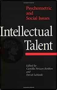 intellectual talent psychometric and social issues Doc