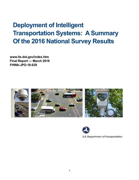 intelligent transportation systems deployment manual Doc